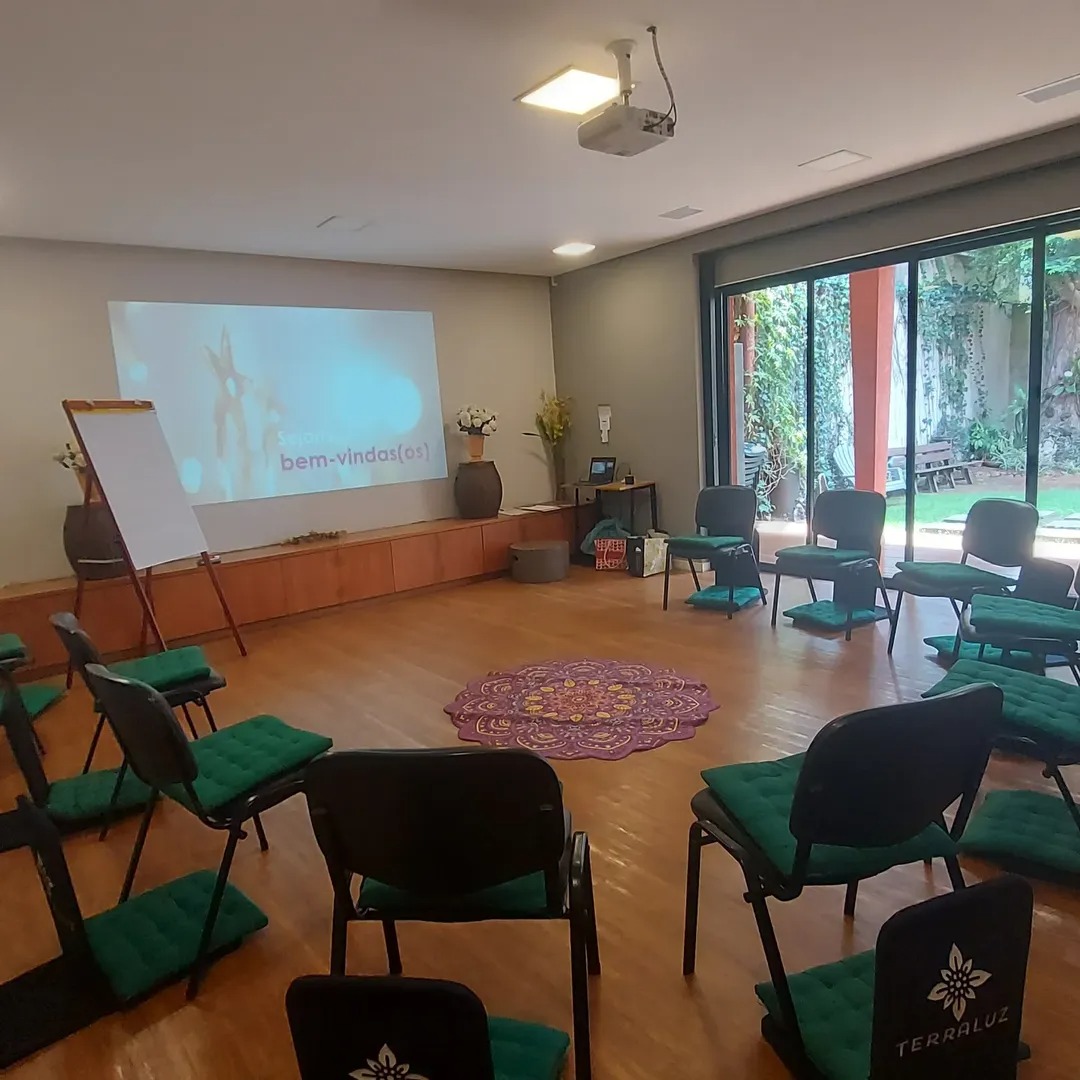 Roda de encontro no Espaço TerraLuz